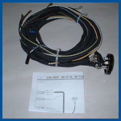 Lighting Wire Harness - Two Bulb with Turn Signals - Model A Ford - Buy Online!
