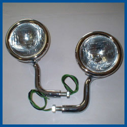 Cowl Lights With Turn Signal - 6 Volt - Model A Ford - Buy Online!