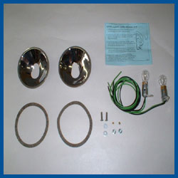 Cowl lIght Turn Signal Coversion Kit - 12 Volt - Model A Ford - Buy Online!