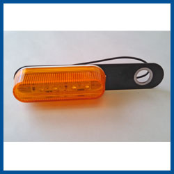 Amber LED Bumper Directional Lamp - 6 V - Model A Ford - Buy Online!
