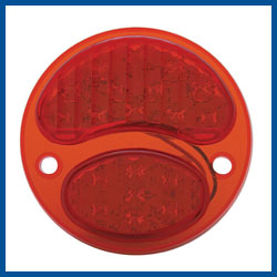 Tail Light All Red Lens - Model A Ford - Buy Online!