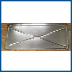 Panel Under Seat Frame - Coupe, Roadster & Phaeton, Roadster Pickup & '30-31 CC Pickup - Model A For