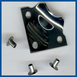 Hood Latch Brackets, Stainless - Model A Ford - Buy Online!