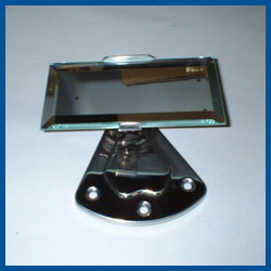Clsoed Car Mirror - 30-31 Stainless - Model A Ford - Buy Online!
