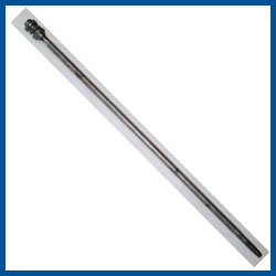 Steering Shaft with Worm installed  - 44" Shaft - Model A Ford - Buy Online!