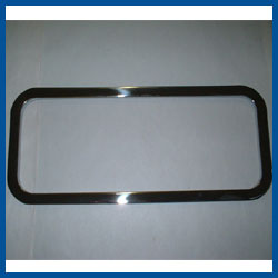 OUT OF STOCK Open Car Rear Window Frame - Stainless - Model A Ford - Buy Online!