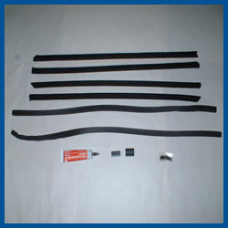 Front Door Window Channel Kits - Fordor Sedan - A45983/4D - Model A Ford - Buy Online!