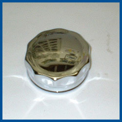 Gas Cap, Chrome Over Brass - Model A Ford - Buy Online!