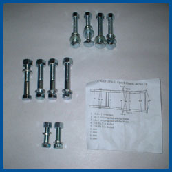 Body To Frame Bolt Sets - 30-31 Roadster & CC Pickup - Model A Ford  - Model A Ford - Buy Online!