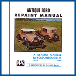 Antique Ford Repaint Manual - Model A Ford - Buy Online!