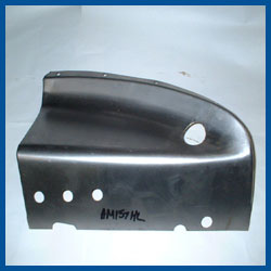 TEMP OUT OF STOCK! Splash Shield Nose Sections - Left with Hole - Model A Ford - Buy Online!