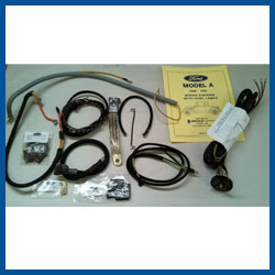 Mike's Money Saver - Complete Wiring Kit - 28-30 One Bulb with Cowl Light Ki