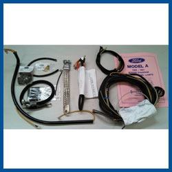 Mike's Money Saver - Complete Wiring Kit - 28-30 Two Bulb (No Cowl Lights) with Turn Signal Kit- Buy