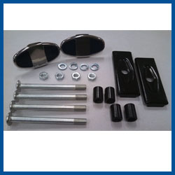 Mike's Money Saver - 30-31 Rear Chrome Bumper Accessory Kit - Model A Ford - Buy Online!