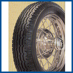 Universal Tire - 21" Black Wall Tire - Model A Ford - Buy Online!