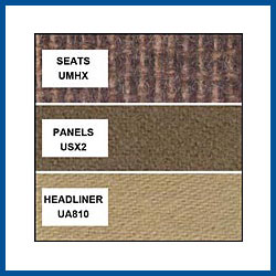 Model A Parts - Std Tudor Sedan Interior Upholstery Kits